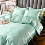 housse de couette douce vert opaline