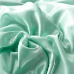 parure de lit vert opaline satin