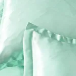 housse de couette élégante vert opaline