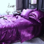 ensemble de literie violet chic