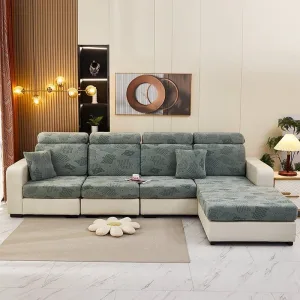 Vert - Housse Polaire pour Coussins de Canapé - Motif Bear